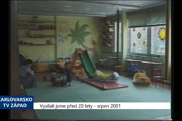 2001 – Sokolov: Mateřské centrum zahájilo svou činnost (TV Západ)