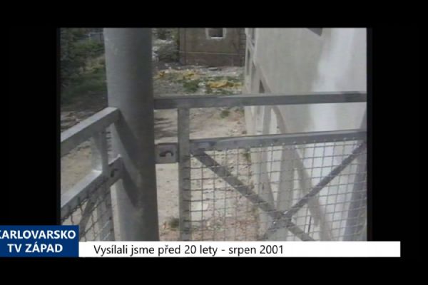 2001 – Sokolov: V Areálu klidného stáří vzniklo 17 bytů (TV Západ)