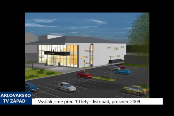 2009 – Cheb: Město představilo projekt komplexního kulturního domu (3909) (TV Západ)