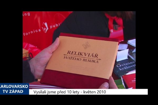 2010 – Bečov: Křest knihy o relikviáři sv. Maura (4039) (TV Západ)