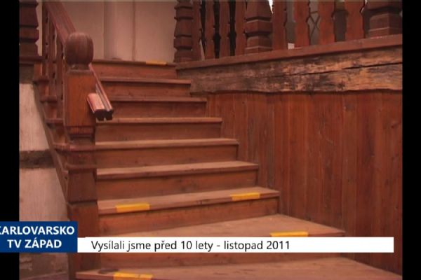 2011 – Cheb: Město chce pomoci s rekonstrukcí Špýcharu (4517) (TV Západ) 2011 – Cheb: Město chce pomoci s rekonstrukcí Špýcharu (4517) (TV Západ)