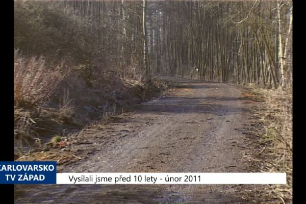 2011 – Sokolov: Město investuje do oprav silnice do Noviny (4298) (TV Západ)