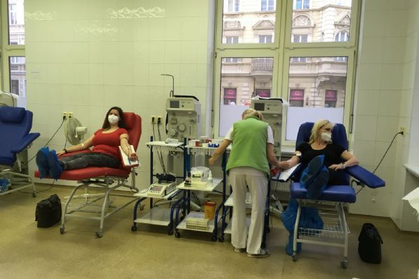 Akce Daruj krev s komorou přilákala 61 dárců krve