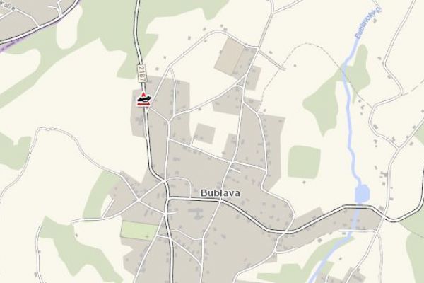 Bublava: V obci havarovalo osobní vozidlo