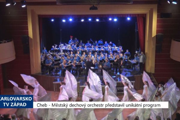 Cheb: Městský dechový orchestr představil unikátní program (TV Západ)