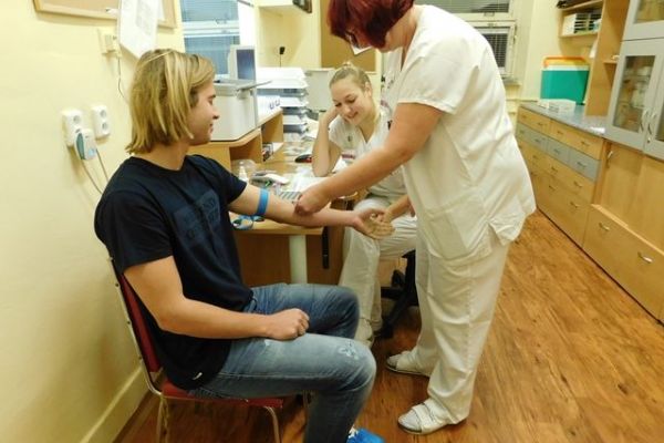 Chebští sportovci darovali krev