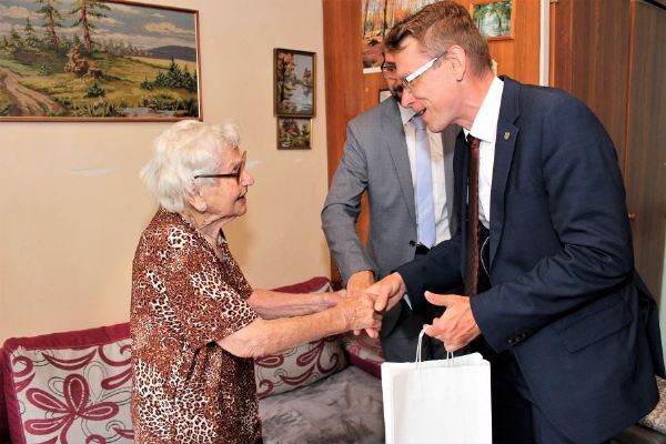 Chodov: Paní Bohuslava Karafiátová oslavila 100 let