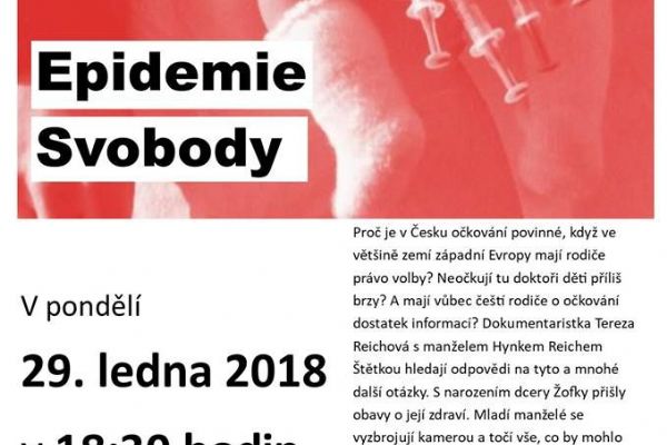 Františkovy Lázně: V knihovně se bude promítat Epidemie svobody