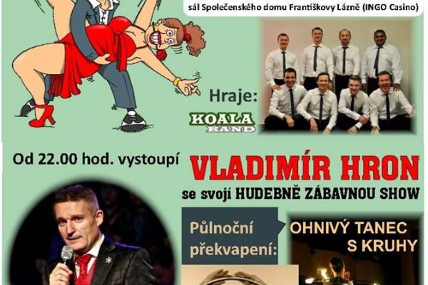 Františkovy Lázně: Na Plese města vystoupí Vladimír Hron