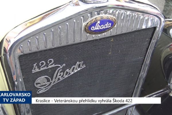 Kraslice: Veteránskou přehlídku vyhrála Škoda 422 (TV Západ)