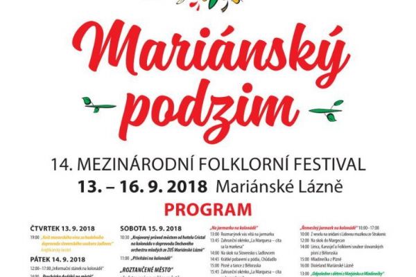 Mariánské Lázně: Blíží se 14. Mezinárodní folklorní festival