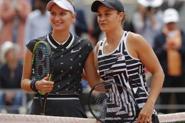 Markéta Vondroušová dnes bojovala ve finále French Open
