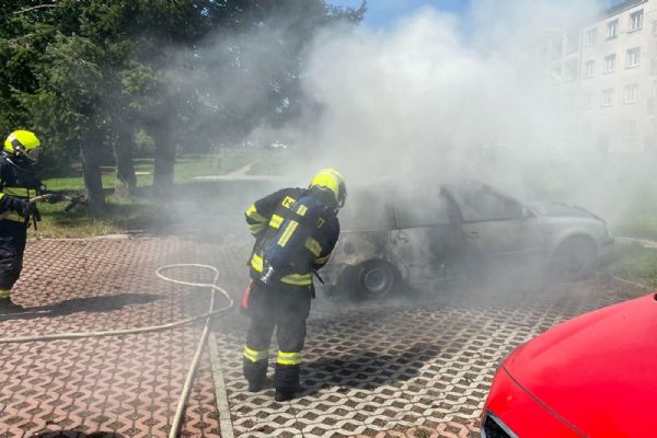 Nová Role: Požár osobního vozidla 