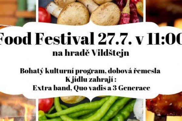 Skalná: Hrad Vildštejn zve na první ročník Food Festivalu