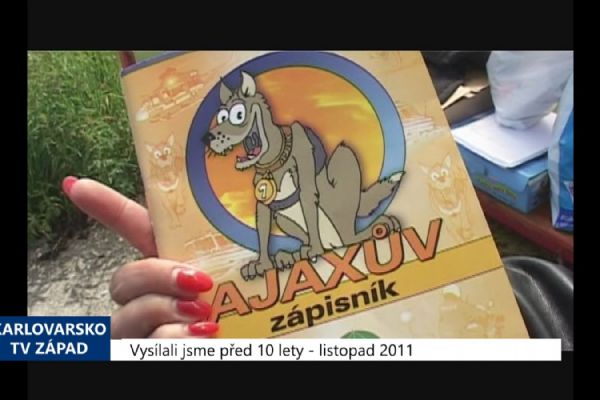 2011 – Sokolov: Kraj podpoří projekt policejního psa Ajaxe (4530) (TV Západ) 2011 – Sokolov: Kraj podpoří projekt policejního psa Ajaxe (4530) (TV Západ)