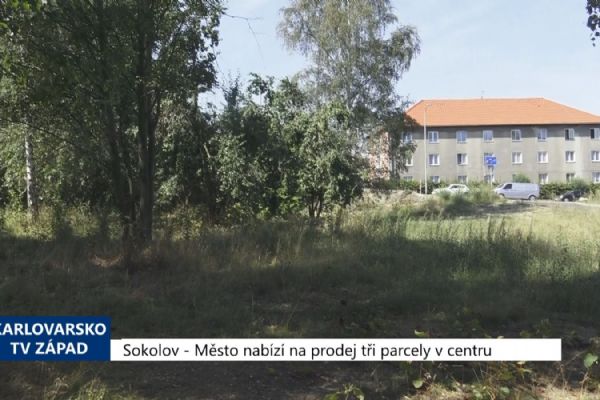 Sokolov: Město nabízí na prodej tři parcely v centru (TV Západ)