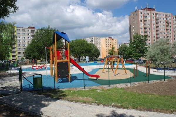 Sokolov: Nové hřiště na Vítězné nabídne hru i odpočinek