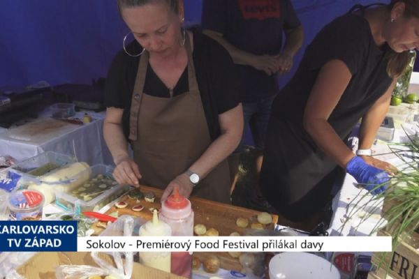 Sokolov: Premiérový Food festival přilákal davy (TV Západ)