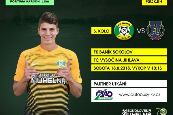 Sokolov: Zítra hraje Baník na domácí půdě. Soupeřem je exligová FC Vysočina Jihlava