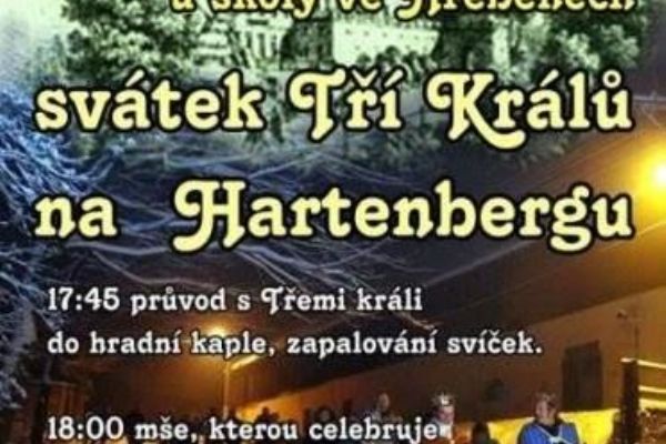Sokolovsko: Na Hartenbergu se dnes koná svátek Tří Králů