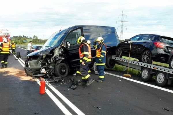 Žlutice: Včerejší nehoda tří vozidel
