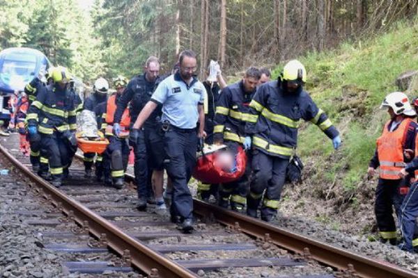 Pernink: Včerejší tragická srážka dvou vlaků