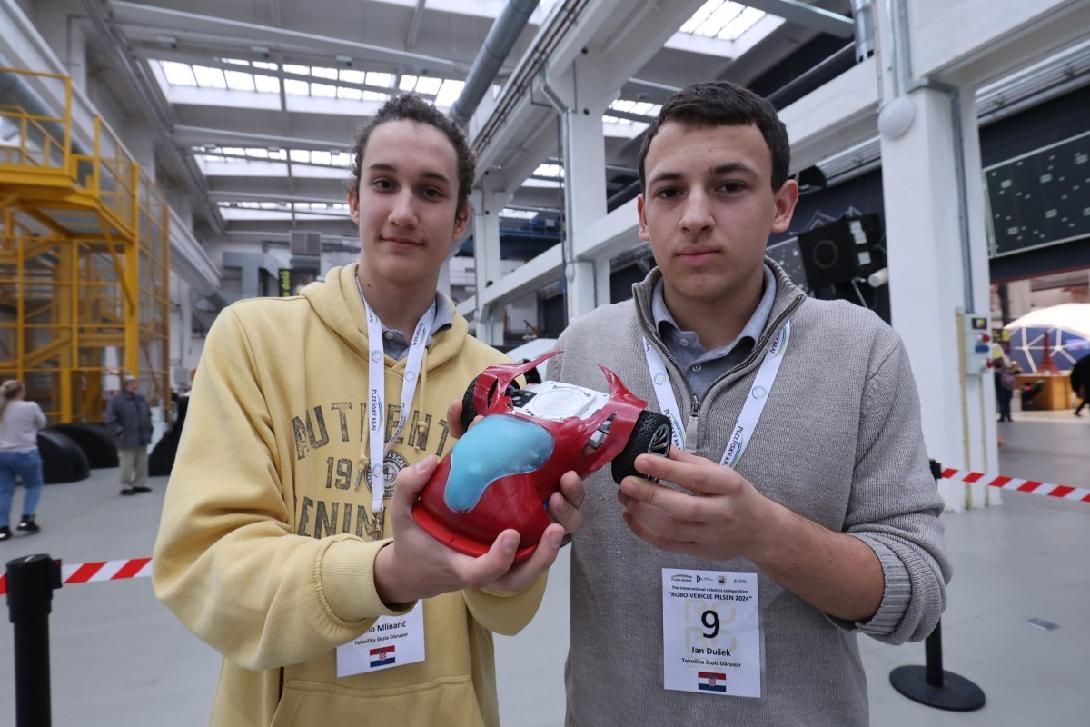 Kraj hostil mezinárodní robotickou soutěž Robo-vozítko 2024