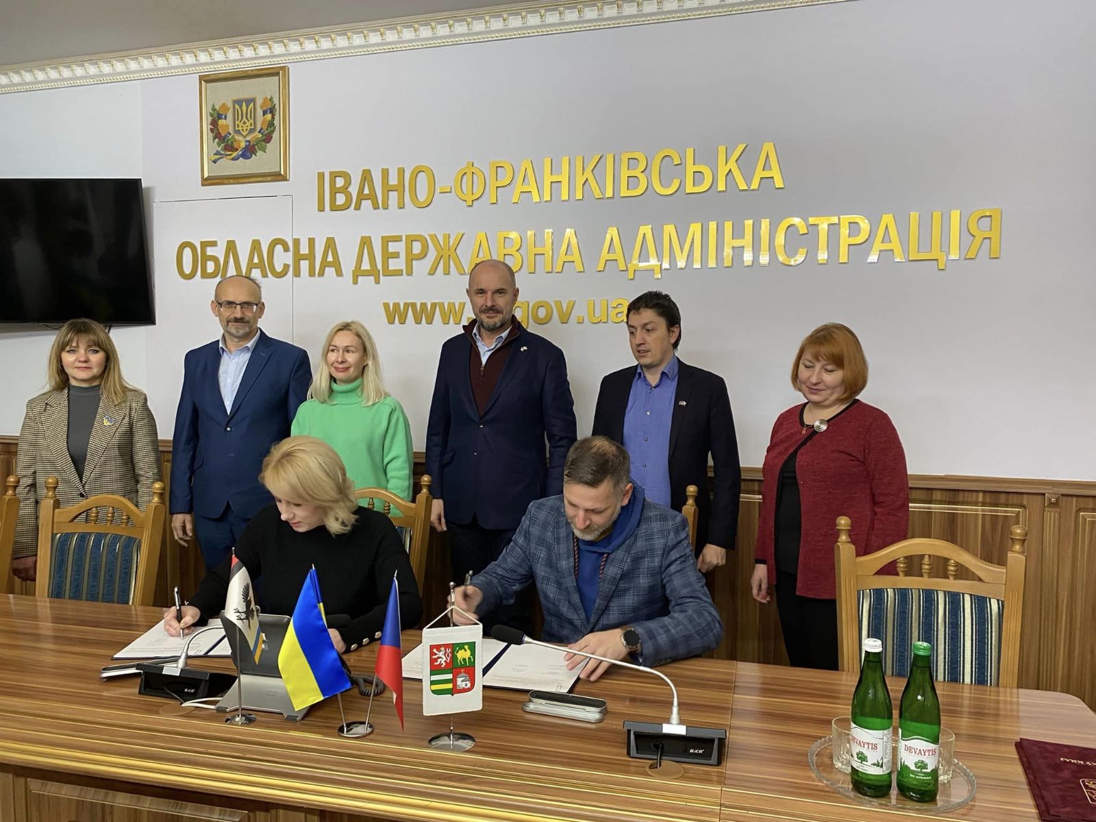 Memorandum o partnerství s ukrajinským regionem stvrzeno 