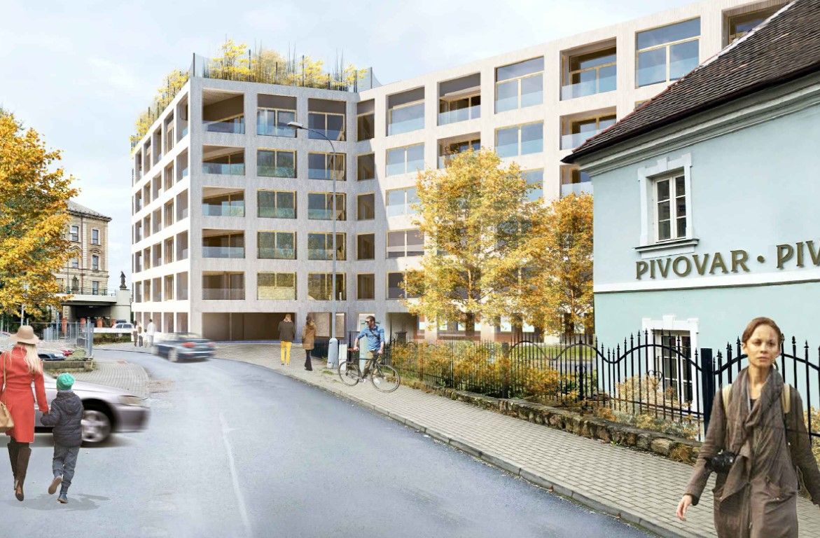 O bytový dům Truhlářská v centru Plzně roste zájem. K prodeji zbývá 32 volných bytů!