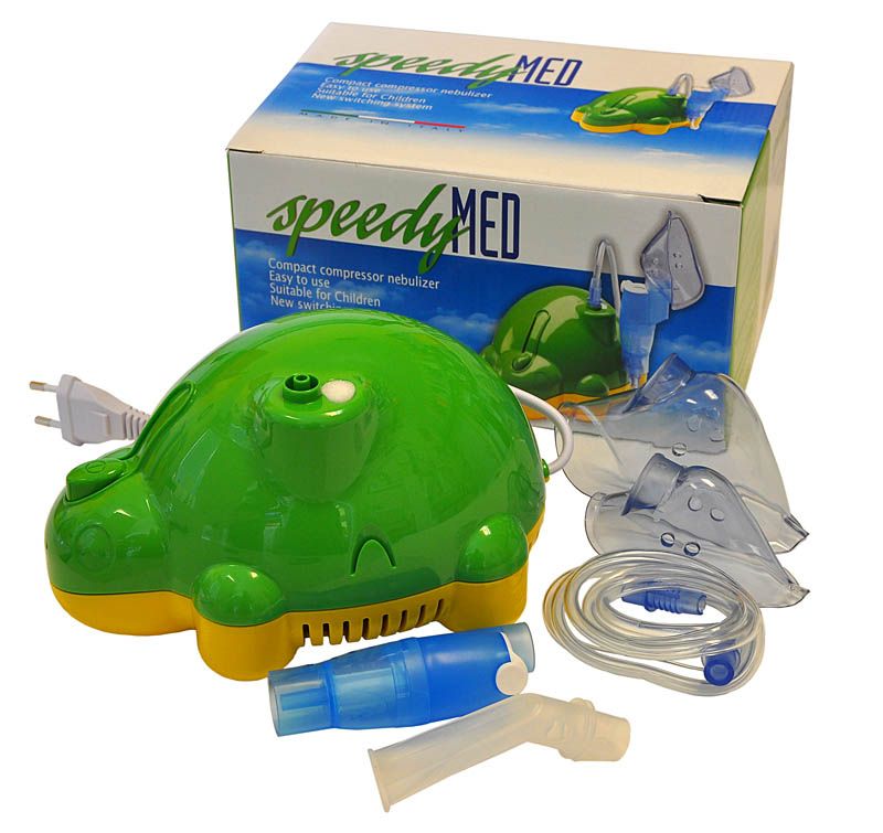 Inhalátor v podobě želvy je pro děti lépe přijatelný