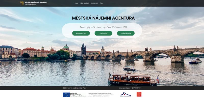 Praha zahájila provoz Městské nájemní agentury