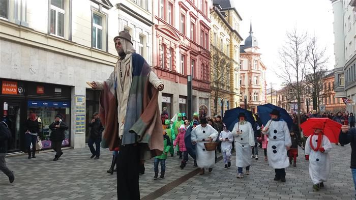 Cheb: Masopustní průvod projde městem v sobotu 10. února