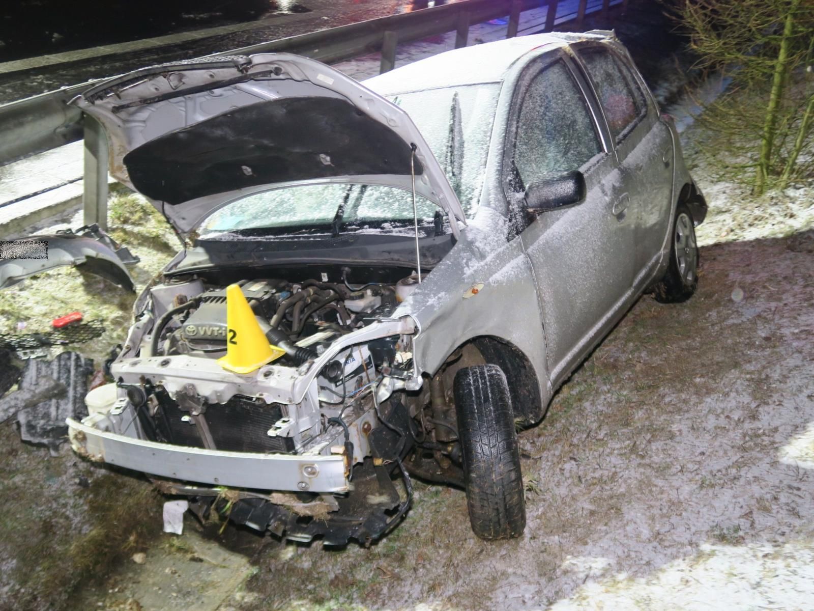 Sokolovsko: Dopravní nehoda si naštěstí vyžádala jen jedno lehké zranění
