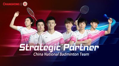 Společnost Changhong se stala sponzorem čínského národního badmintonového týmu