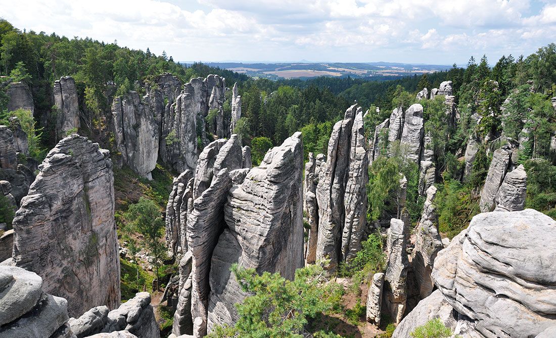 Prachovské skály bez košů