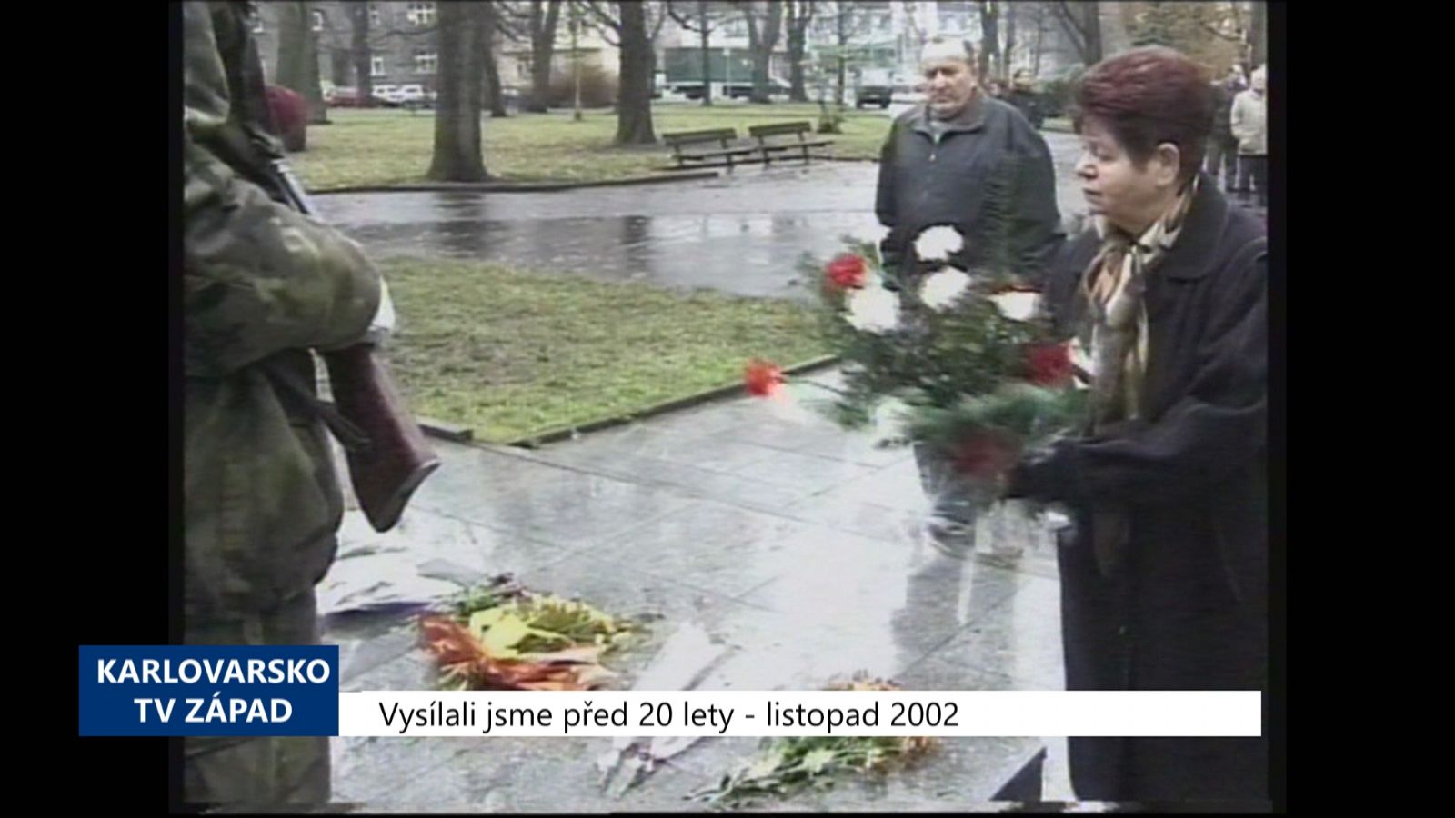 2002 – Cheb: Město si připomnělo Den válečných veteránů (TV Západ)