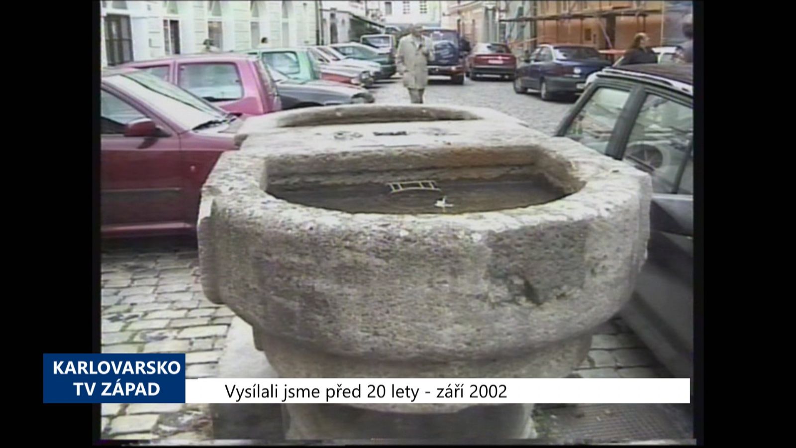 2002 – Cheb: Městské kašny budou opraveny (TV Západ)