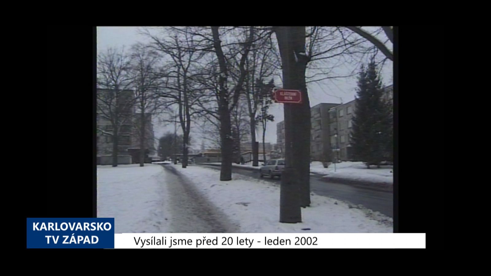 2002 – Cheb: Vznikne studie dostavby sídliště Skalka (TV Západ)