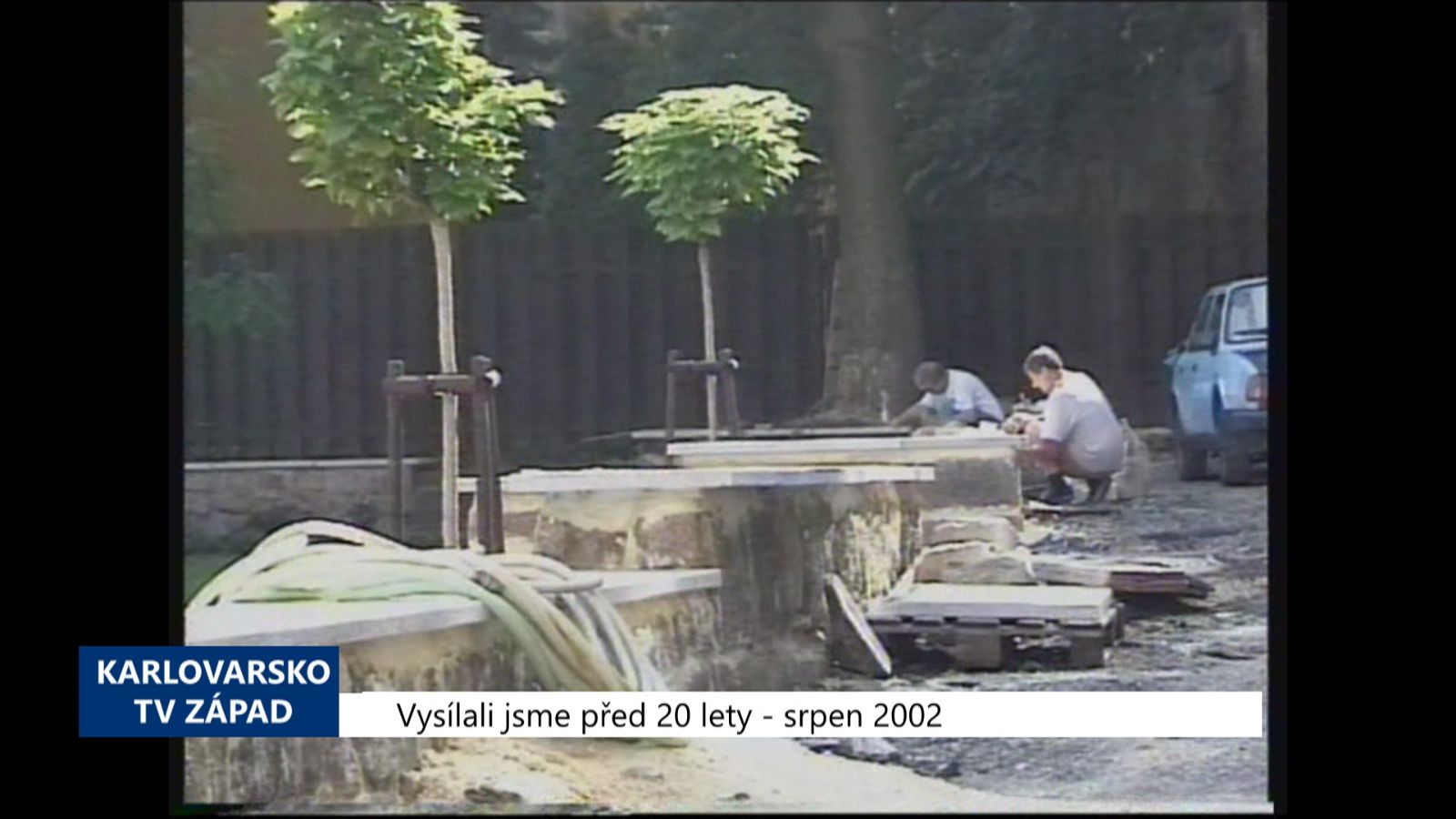 2002 – Cheb: Zrekonstruovaná Klášterní zahrada bude otevřena 12. října (TV Západ)