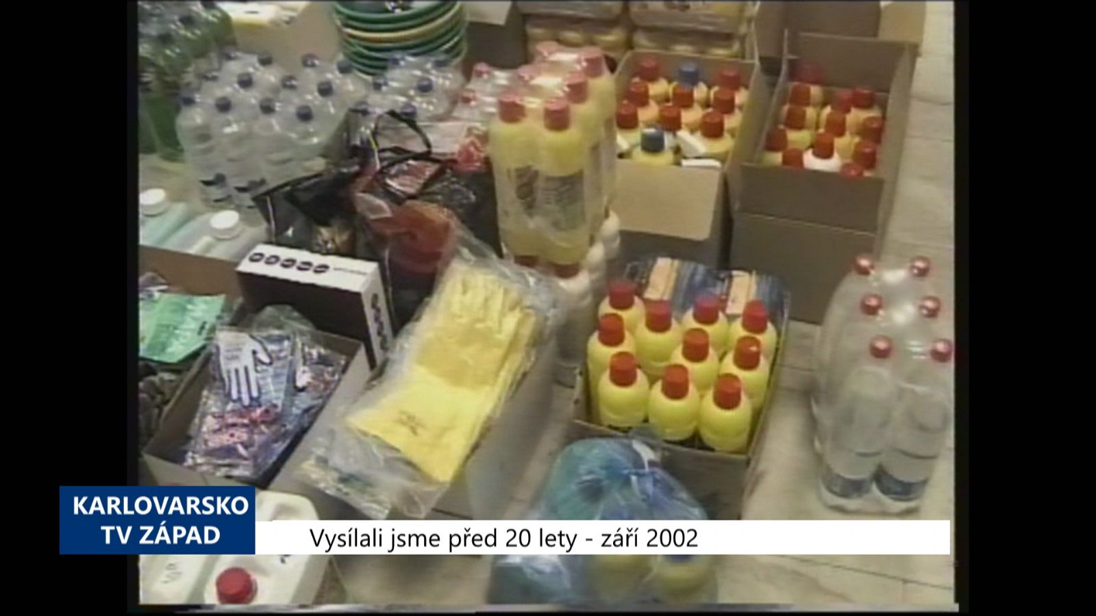 2002 – Sokolov: Město pomáhá zaplavené Plzni (TV Západ)
