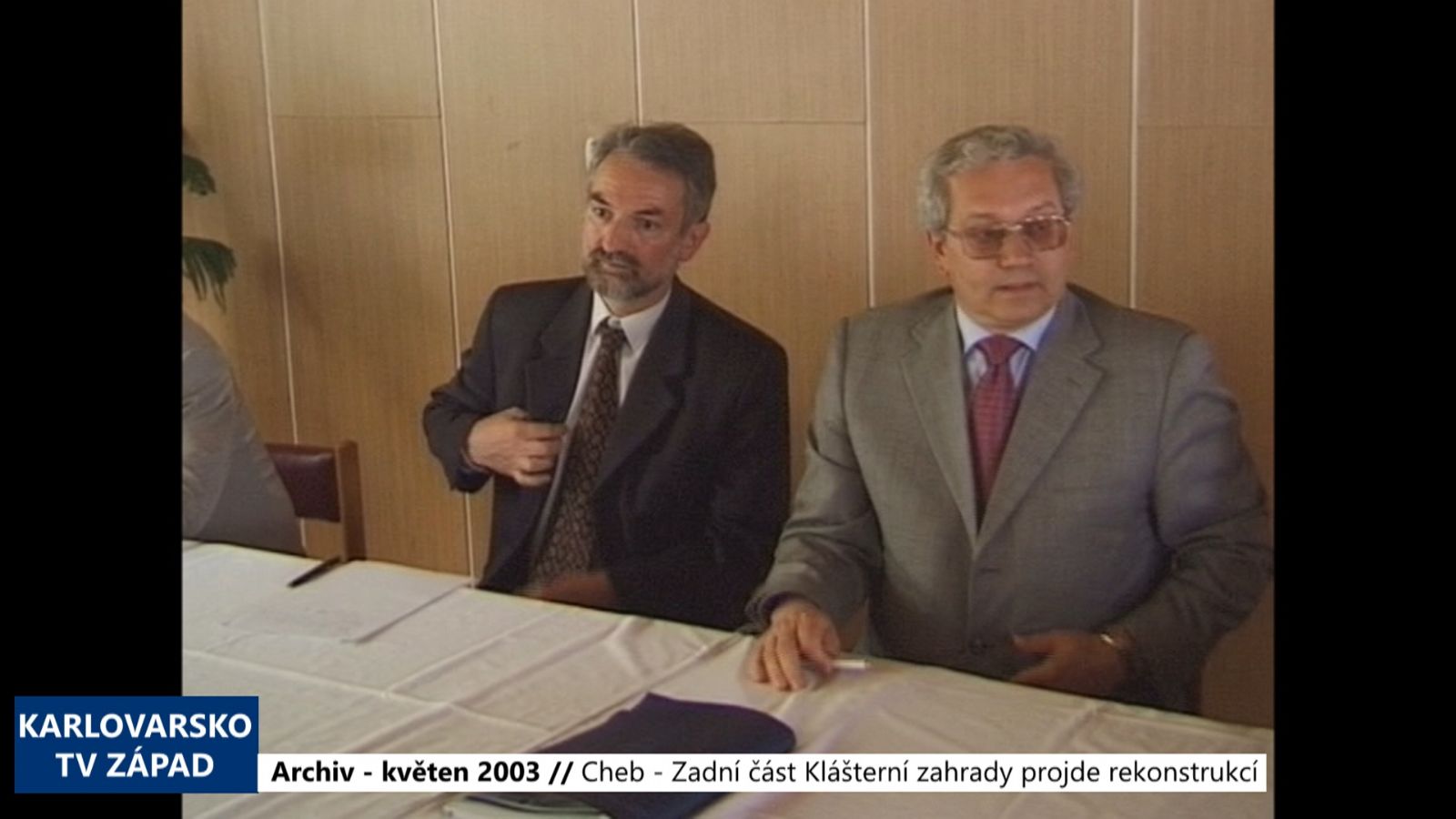 2003 – Cheb: Novým ředitelem nemocnice se stal Josef Beran (TV Západ)
