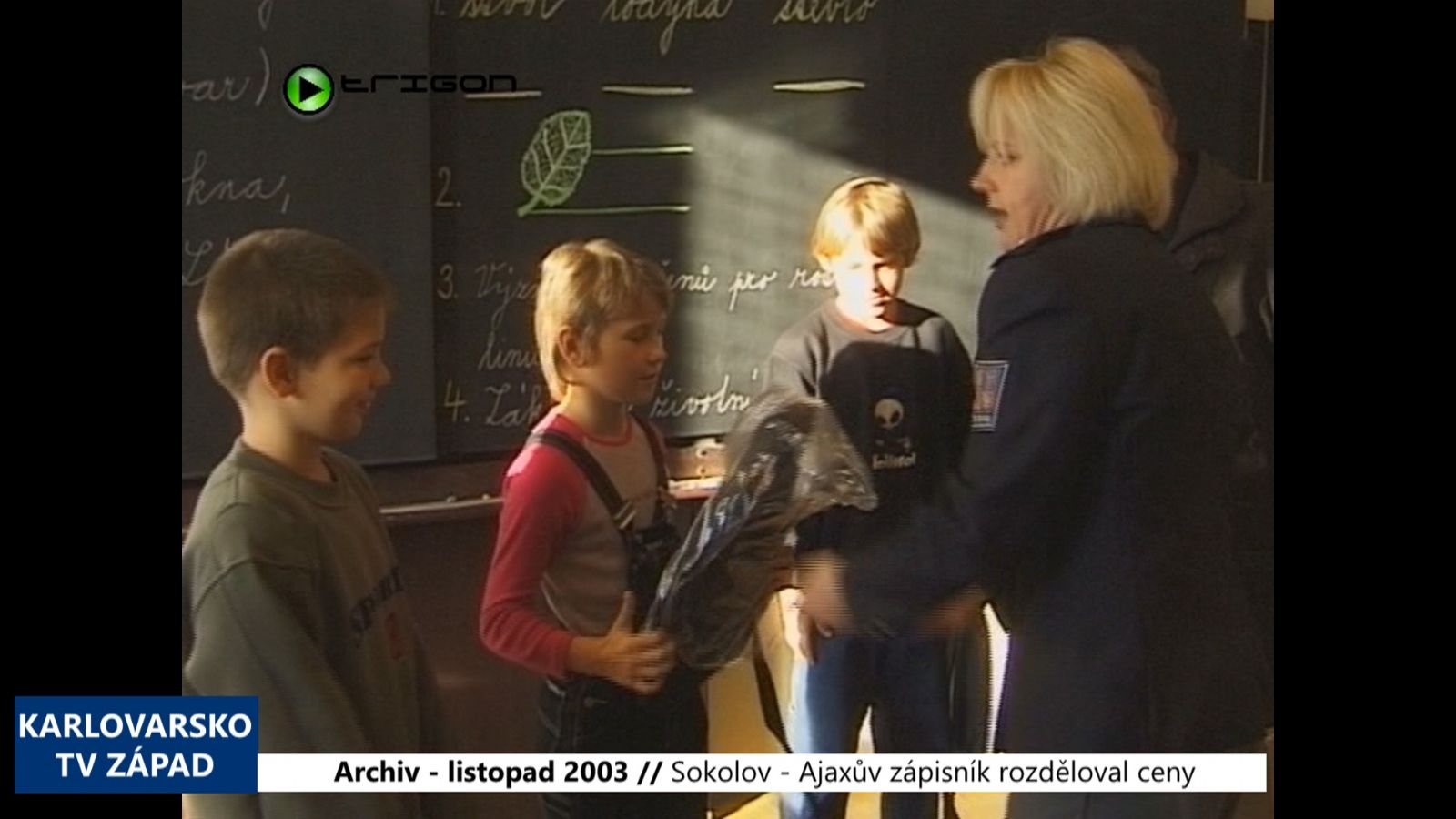 2003 – Sokolov: Ajaxův zápisník rozděloval ceny (TV Západ)