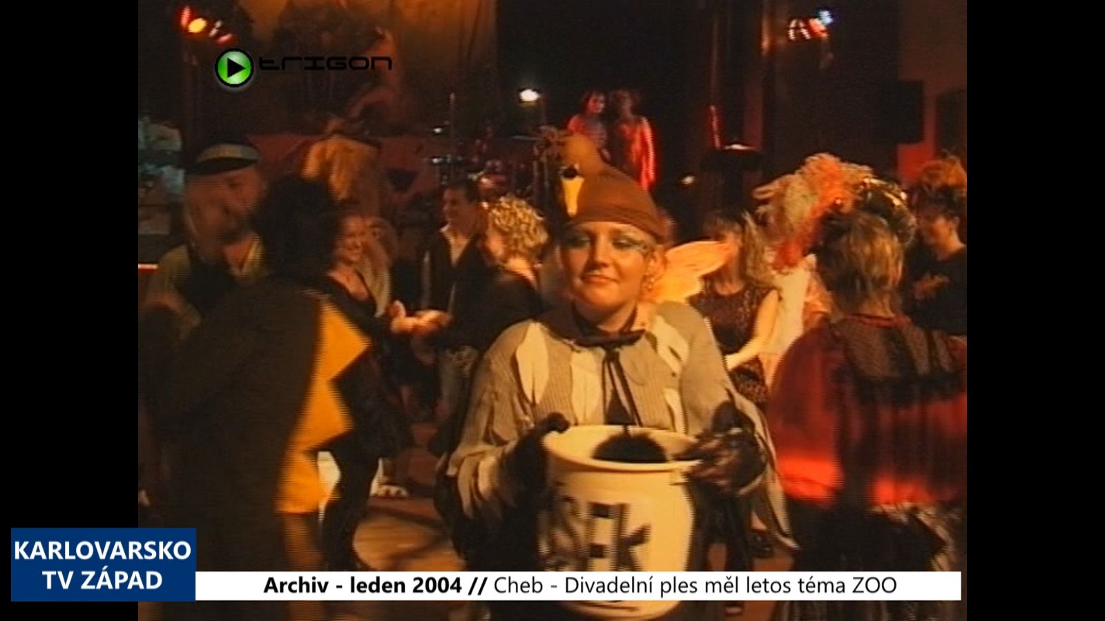 2004 – Cheb: Divadelní ples měl letos téma ZOO (TV Západ)