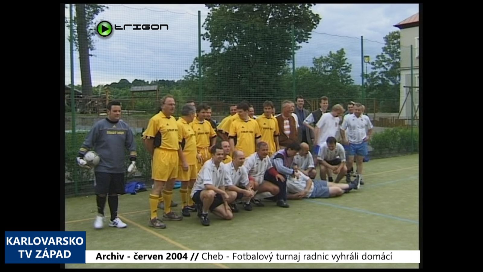 2004 – Cheb: Fotbalový turnaj radnic vyhráli domácí (TV Západ)