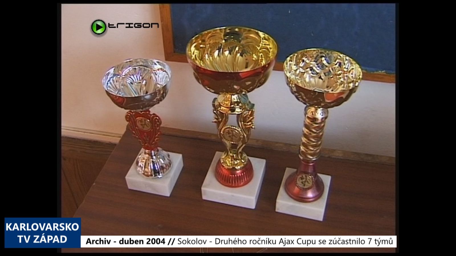 2004 – Sokolov: Druhého ročníku Ajax Cupu se zúčastnilo 7 týmů (TV Západ)