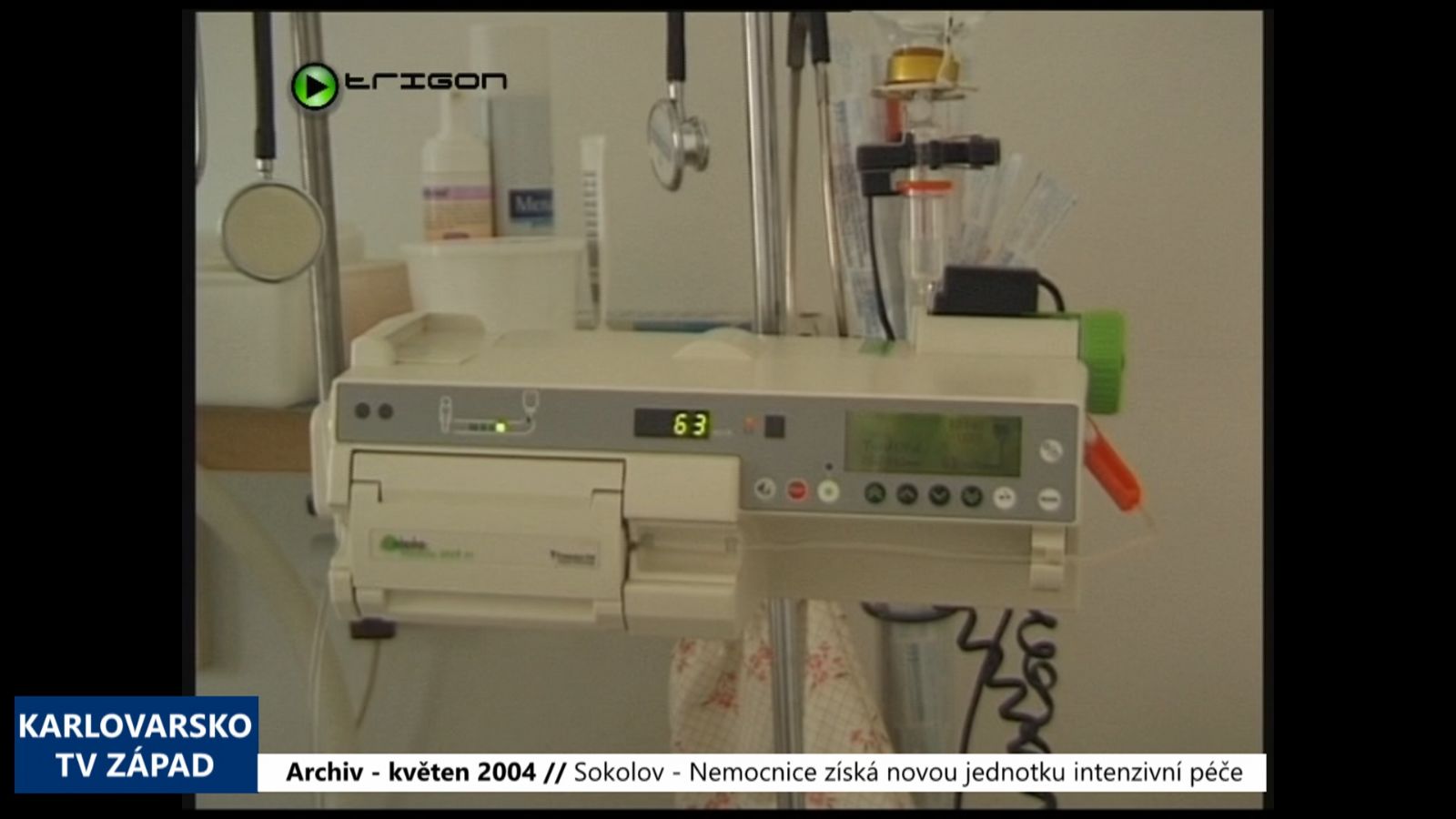 2004 – Sokolov: Nemocnice získá novou jednotku intenzivní péče (TV Západ)