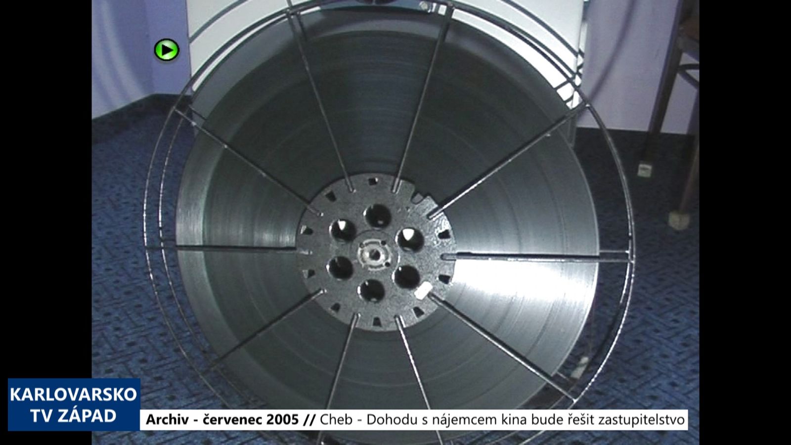 2005 – Cheb: Dohodu s nájemcem kina bude řešit zastupitelstvo (TV Západ)
