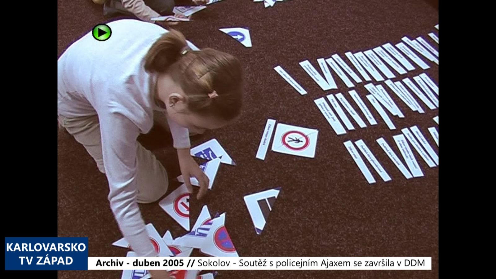 2005 – Sokolov: Soutěž s policejním Ajaxem se završila v DDM (TV Západ)