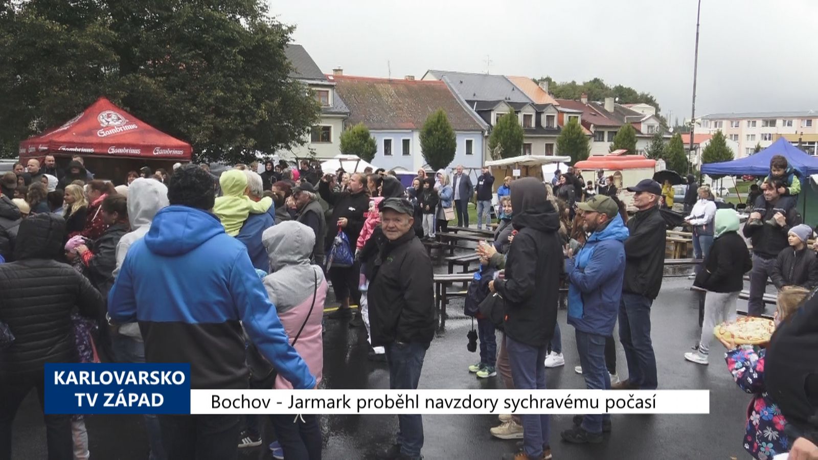 Bochov: Jarmark proběhl navzdory sychravému počasí (TV Západ)