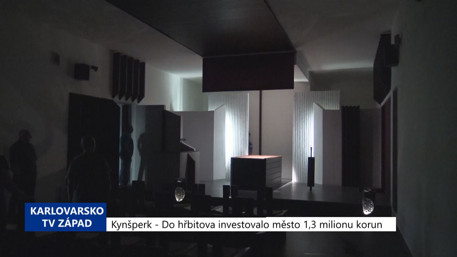 Kynšperk: Do hřbitova investovalo město 1,3 milionu korun (TV Západ)